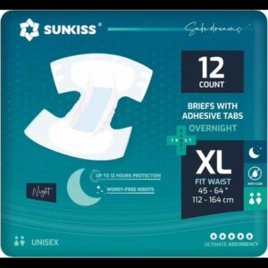 חיתול סאנקיס 5 ליטר ספיגה לילה מידה XL